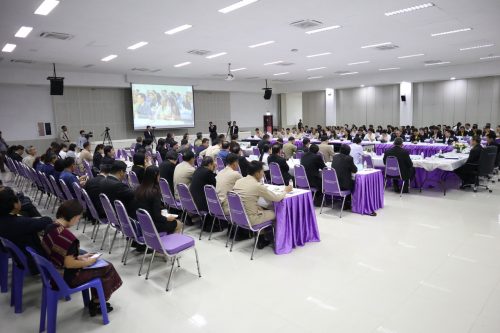 ที่ประชุมการเตรียมงานเปิดโครงการยุวชนอาสา ในพื้นที่จังหวัดกาฬสินธุ์