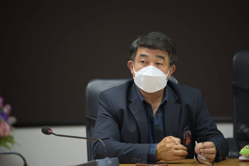 นายสุริยะ ตันติวิวัฒน์ นายกสมาคมศิษย์เก่าคณะวิศวกรรมศาสตร์ มข.