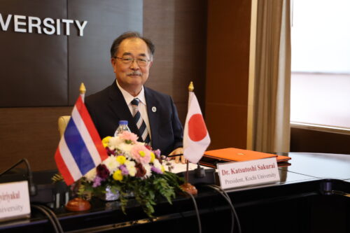 มข. MOU Kochi University ประเทศญี่ปุ่น