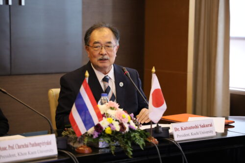 Dr. Katsutoshi Sakurai President Kochi University