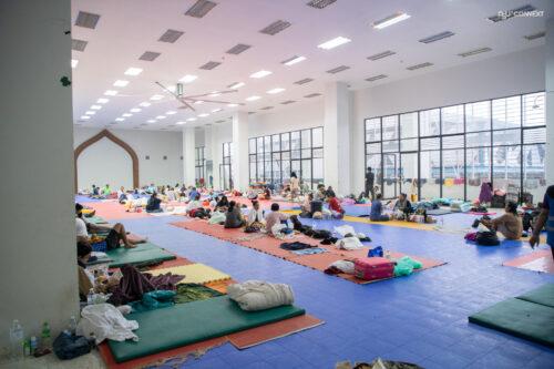 ศูนย์พักพิง มอ.หาดใหญ่ จ.สงขลา