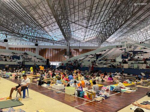 ศูนย์พักพิง มอ.หาดใหญ่ จ.สงขลา